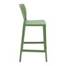 Banqueta Alta para Cozinha Tramontina Serena Verde Oliva em Polipropileno com Proteção Antimicrobian - 4