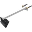 Ver imagem 7 de Suporte Refletor Base Reta Braço 30 Cm Branco