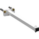 Ver imagem 1 de Suporte Refletor Base Reta Braço 30 Cm Branco