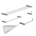 Ver imagem 1 de Kit de Acessórios para Banheiro Escovado 5 Peças 2160or Grego Metal