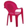 Cadeira Infantil Tramontina Catty Rosa Adesivado - 3