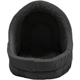 Cama Pet Iglu Raça Grande para Cachorro e Gato com Almofada - Preto - 1