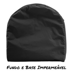 Cama Pet Iglu Raça Grande para Cachorro e Gato com Almofada - Preto - 4