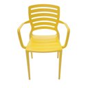 Ver imagem 4 de Cadeira Sofia com Braço Amarela Tramontina