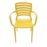 Cadeira Sofia com Braço Amarela Tramontina - 4
