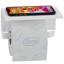 Ver imagem 2 de Porta Papel Higiênico de Parede Banheiro Inox Branco F.max