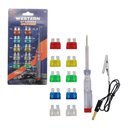 Ver imagem 2 de Jogo de Fusiveis Automotivo Western com 12 Pecas + Chave Teste