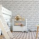 Ver imagem 2 de Papel de Parede Baby Cute Cachorrinhos - 3,30x0,50m