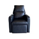Ver imagem 2 de Poltrona Papai com Porta Copo Reclinável Massageador Courino:preto