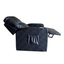 Ver imagem 6 de Poltrona Papai com Porta Copo Reclinável Massageador Courino:preto
