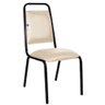 Cadeira Empilhável para Hotelaria Linha Hotel Fremont Bege - 1