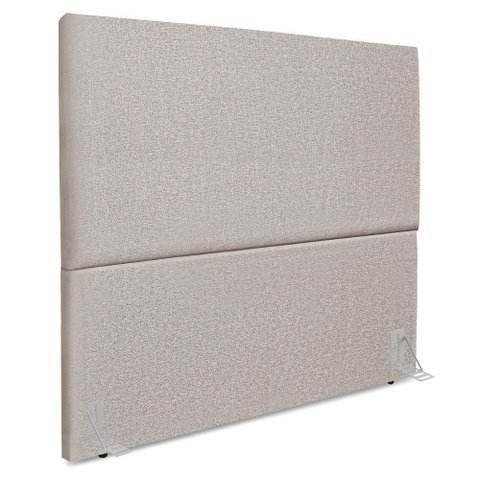 Cabeceira Casal 140 Cm com Frame Luna Linho Cinza Artte