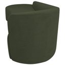 Ver imagem 6 de Kit Sofá Curvo França 140cm L.e e 2 Poltronas Luiza Max Conforto, Linho Verde