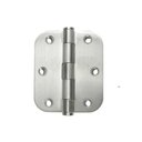 Ver imagem 2 de Dobradiça 3x2,5 Aço Inox Escovado com Rolamento Canto Redondo Cartela 3un Única