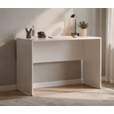 Ver imagem 2 de Escrivaninha Branca Minimalista para Home Office 90cm