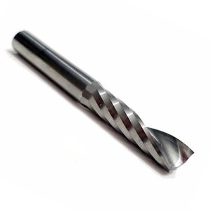 Fresa Topo 1 Corte 4mm X 25mm Metal Duro Acrilico Mdf Router Cnc CNCFRESAS FRESA HELICOIDAL DE 1 COR