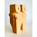 Ver imagem 3 de Casal Passeando em Cerâmica Artesanal Feito a Mão Decoração