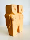 Ver imagem 3 de Casal Passeando em Cerâmica Artesanal Feito a Mão Decoração