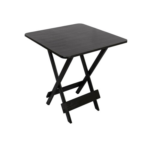Mesa 70x70 Dobrável Madeira Maciça 4 Lugares Bar Restaurante