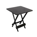 Ver imagem 1 de Mesa 70x70 Dobrável Madeira Maciça 4 Lugares Bar Restaurante