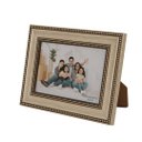 Ver imagem 1 de Porta Retrato Moldura Madeira Premium Champanhe Point para Foto 15x21