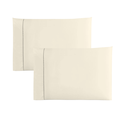 Ver imagem 1 de Par de Fronhas Ponto Palito Percal 180 Fios 100% Algodão Padrão Hotel