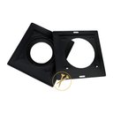 Ver imagem 4 de Spot de Embutir Direcionável Recuado 1192 ABS 14x14cm P/ Lâmpada Par20 Preto