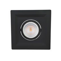 Spot de Embutir Direcionável Recuado 1192 ABS 14x14cm P/ Lâmpada Par20 Preto - 3