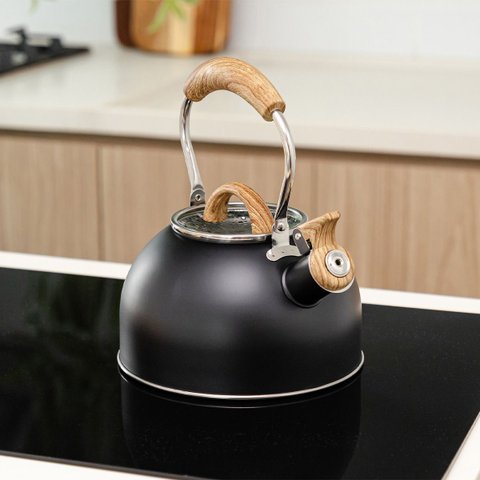 Chaleira Inox 2 Litros para Fogão de Indução