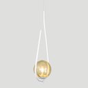 Ver imagem 7 de Kit 2 Pendentes Lustre On Drop Branco Globo de Vidro Âmbar