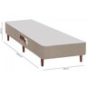 Base Cama Box Solteiro 27x88x188cm REF:155196 - 2