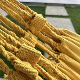 Rede Grande De Dormir Para Casal King 4,70m Várias Cores:Amarelo - 4