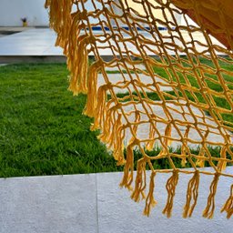 Rede Grande De Dormir Para Casal King 4,70m Várias Cores:Amarelo - 3