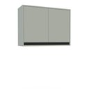 Ver imagem 3 de Armário Aéreo 2 Portas 80cm Koya Verde Oliva Politorno Móveis