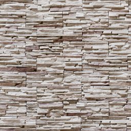 Papel de Parede Adesivo Pedras em Filetes com Detalhes 3m - 3