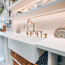 Ver imagem 2 de Cuba Akkor Farm Sink 55cm Estilo Fazenda para Cozinha em Ssm sem Emendas