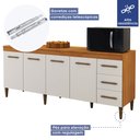 Ver mais imagens de Cozinha Completa 9 Portas e 3 Gavetas Atenas Kaiki Móveis