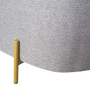 Ver imagem 5 de Sofá Orgânico 2 Lugares Living Maitê 1,80m - Élpis Móveis - Linho Cinza