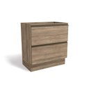 Ver imagem 1 de Balcão de Cozinha Maxxi G755 2 Gavetas s/ Tampo Nogal - Kappesberg