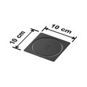 Ver imagem 4 de Ralo Click Banheiro Quadrado 10x10 Preto