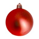 Ver imagem 3 de Bola de Natal Vermelha Mista 5cm - 12 Unidades