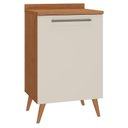 Ver imagem 1 de Balcão para Cozinha 59 Cm Favorita 1 Porta Cinamomo Areia Fosco - Zanzini