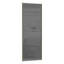 Ver imagem 1 de Porta de Correr 80cm com Vidro Reflecta Prata e Puxador Inox com Kit Ferragem Prime Luciane