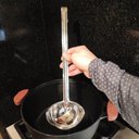 Ver mais imagens de Kit 3 Conchas de Aço Inox para Cozinha Industrial Restaurantes Feijão Molhos Sopa Grande Brinox