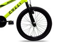 Ver imagem 4 de Bicicleta Colli Montadinha Aro 20 Selim Mobik Bagageiro Cor Amarelo Neon Tamanho do Quadro 12 Amarel