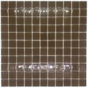 Ver imagem 1 de Pastilha de Vidro Cristal para Cozinha Banheiro 30x30 Marrom