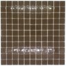 Pastilha de Vidro Cristal para Cozinha Banheiro 30x30 Marrom - 1