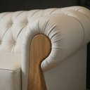 Ver imagem 7 de Sofá Living Capitone 2 Lugares Milano 188 cm Pes Madeira Courino Tcs 725 Moll