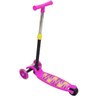 Patinete Infantil 3 Rodas em Pvc Freio Dobrável Altura Ajustável Menina Rosa Importway Bw-283 Rs Bri - 4
