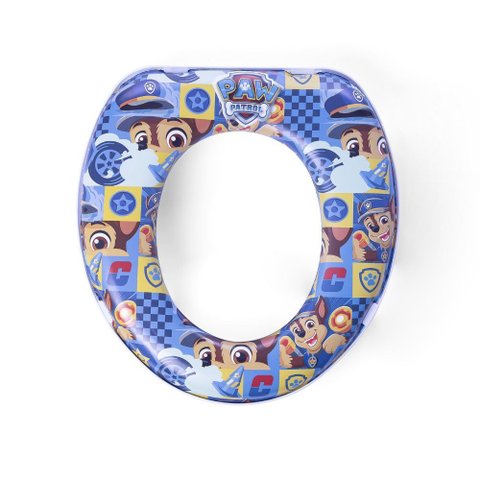 Assento Redutor Sanitário Infantil Desfralde Patrulha Canina Azul Chase